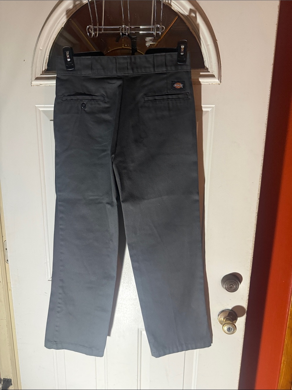 Dickies Men's Dark Gray Work Chinos